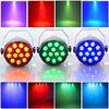 AC90-240V 18W 12 * 3 In 1 RGB LED Stage Par Light Lighting Fixture Supported DMX512/ Sound