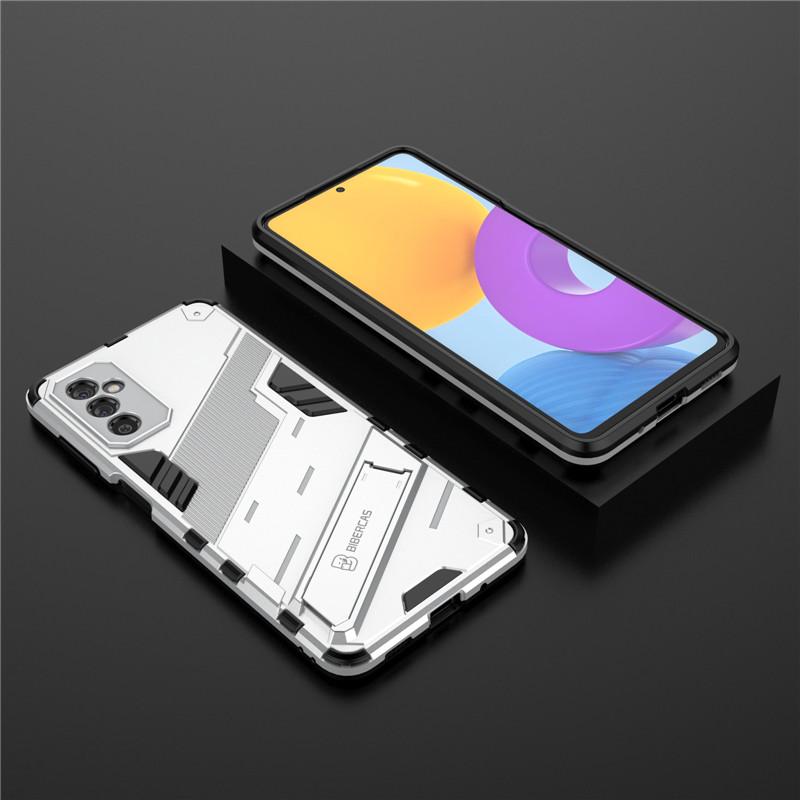 Чехол Armor Magnetic для Samsung Galaxy M52, противоударный защитный чехол-подставка для телефона Samsung M52 M 52 SM-M526B, задняя крышка