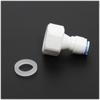 1pc Internal Tooth 1/2'' Thread To 1/4' Quick Connect Straight Pipe Fittings