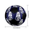 Schalke 04 Indoor Soccer Ball Colorful Machine Stitched PVC Size 5 Team Training Competition Ready Durable High-Bounce Cool Sports Gift