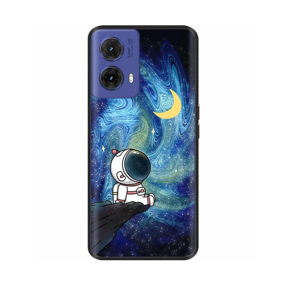 Чехол для Motorola Moto G85 Бабочка Мягкий Матовый Силиконовый Задняя Крышка Для Moto G85 5G Чехлы MOTOG85 G 85 5G Funda Полный Чехол для Телефона