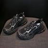 Summer New Breathable Dad Shoes Female Student Casual Shoes Female Platform Heightening Running Shoes