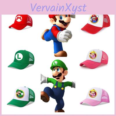 Мультяшная шляпа от солнца Super Mario Brothers для детей, дышащая, идеально подходит для всех сезонов