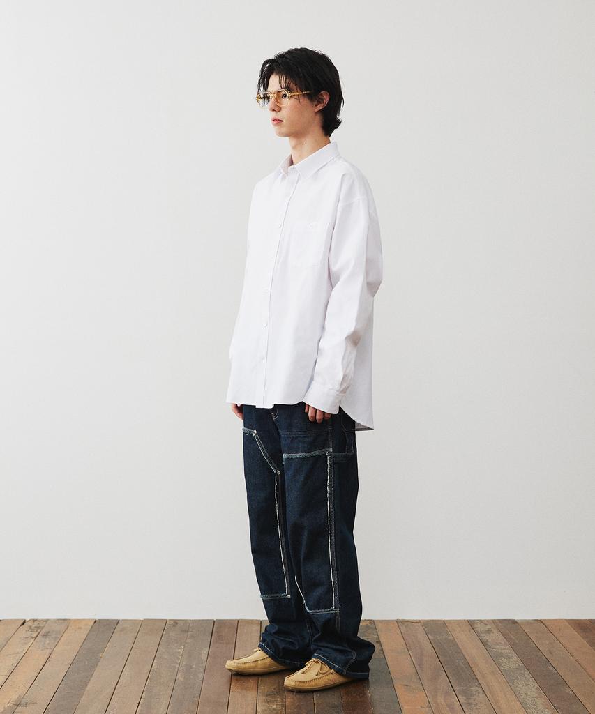 FILLUMINATE Optimal Basic Shirt - White [Select Linen & Oxford]