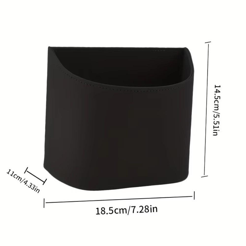 Hanging Rear Seat Garbage Bin Compact Car Door Trash Can Portable Car Trash Can Storage Box