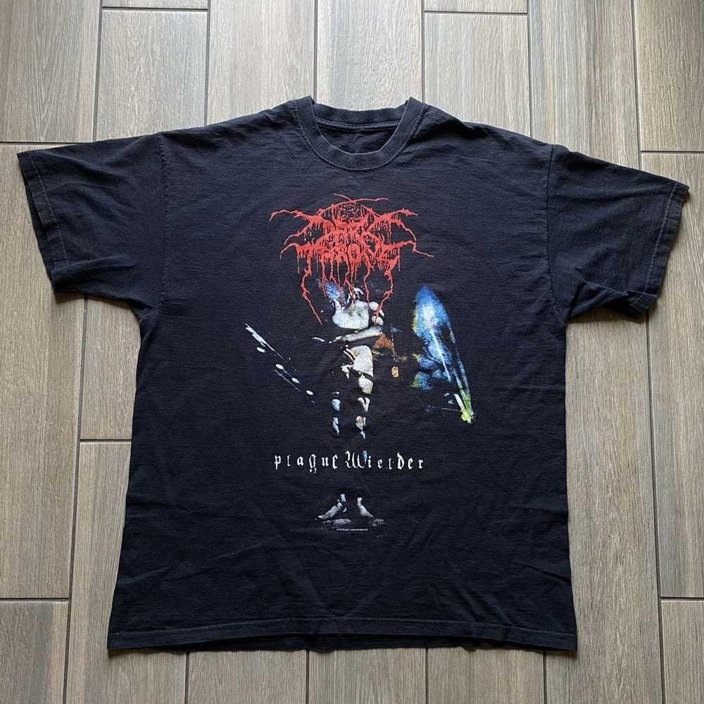 Новая футболка Darkthrone Plague Wielder Подарок для фанатов Мужская S-235XL Футболка TH103 Унисекс Футболка С графикой
