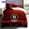 Sparta Bedding Quilt Set Quilt Cover Pillowcase Home Decoration Birthday Gift (1 * duvet cover + 2 * pillowcase, without core)