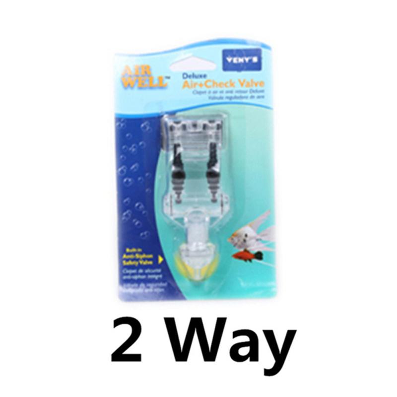 Воздушный насос Воздушный регулирующий клапан Дивертер Обратный обратный клапан Аксессуары для аквариума