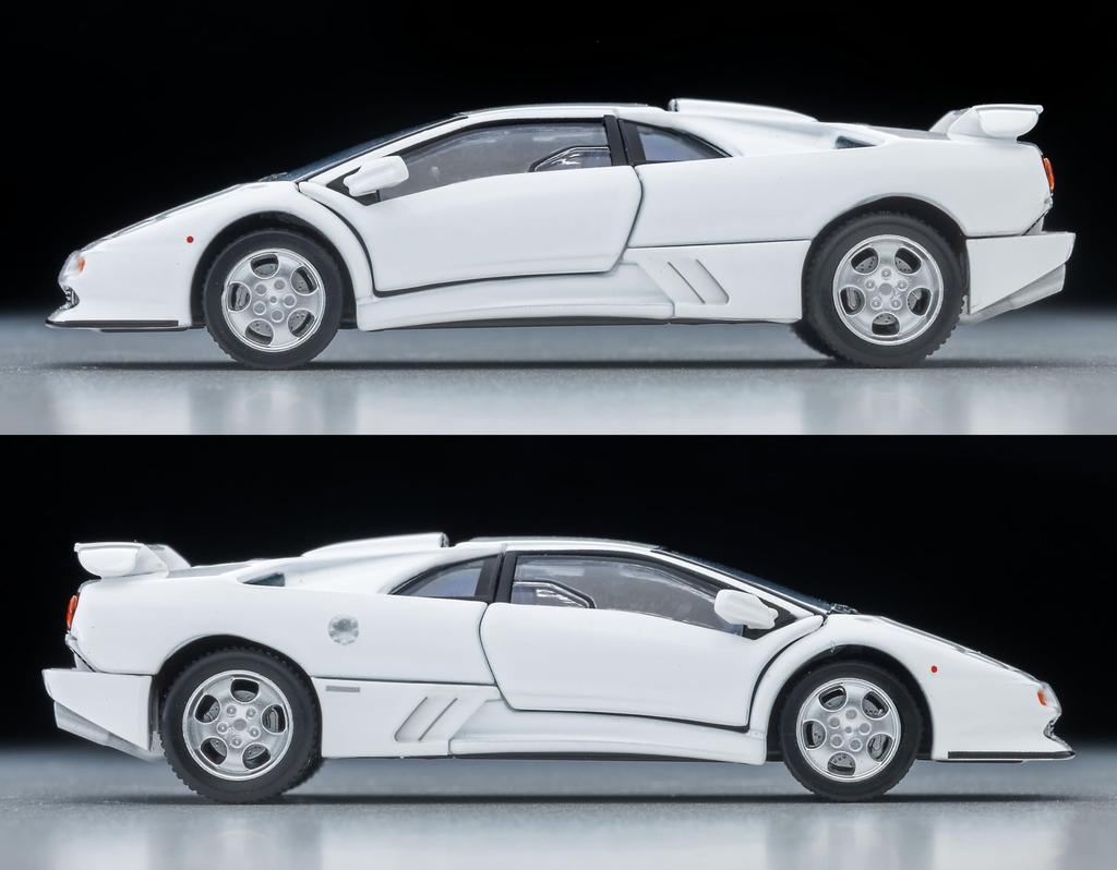 TOMYTEC Tomica Limited Vintage Neo Lamborghini Diablo SE30 Jota White 335566 LV-N 1/64 Scale Diecast Model Car Collectible
