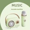 Bluetooth-колонка с поддержкой 1-2 беспроводных микрофонов, Караоке, Карта TF, FM-радио, HIFI-бас, Громкая связь, Подарок на день рождения ребенка
