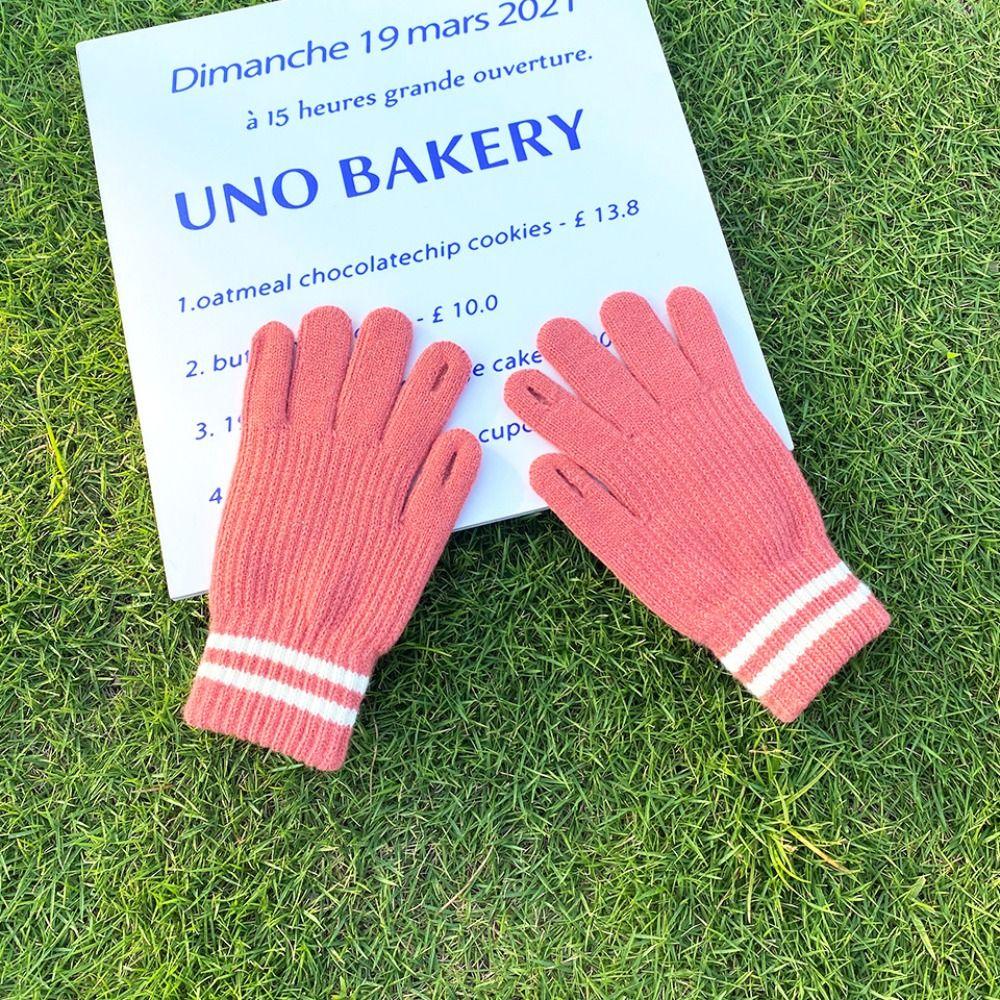 Перчатки для вождения Перчатки Вязаные Кашемировые перчатки Зимние шерстяные варежки Женские перчатки