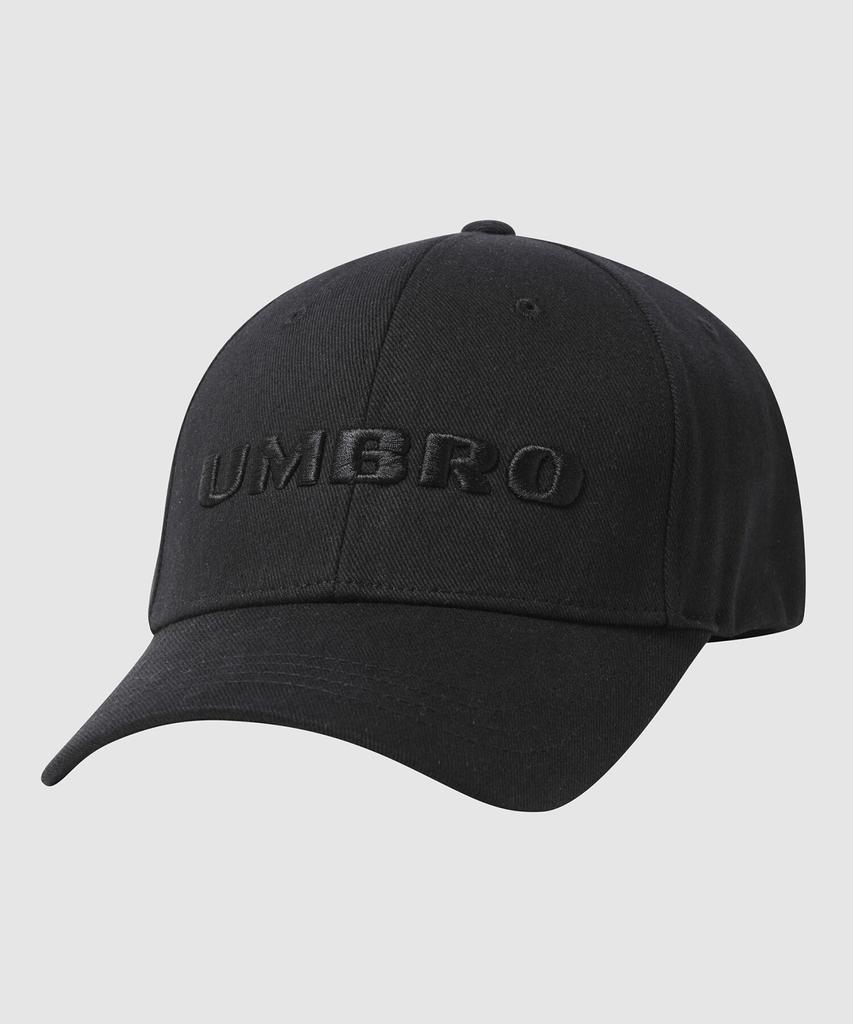 UMBRO Черная кепка с большим логотипом (Uq123Ccp31)