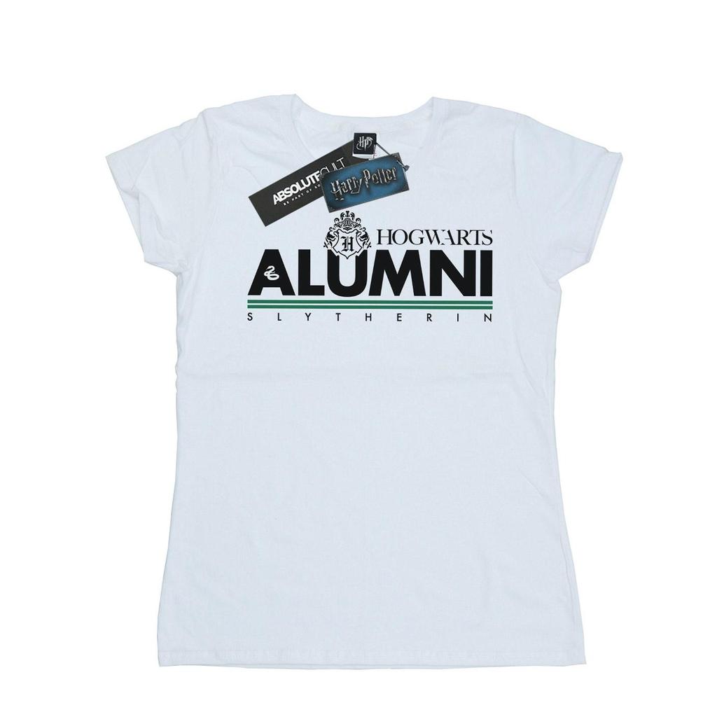 Harry Potter Womens/Ladies Hogwarts Alumni Slytherin Cotton T-Shirt