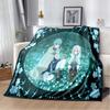 Frieren Himmel Plush Blanket,  Immortal Romance Valentine's Day, Suitable for The Living Room and Bedroom, Warm and Soft.