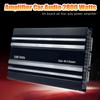 Car Audio Amplifier Class-AB 4-Channel Car Speaker Amplifier with High-Fidelity Stereo Sound, 2/4