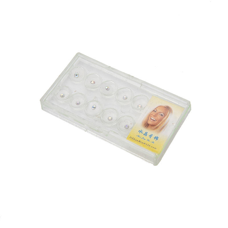 Acrylic Jewelryclear Crystal Unfaded Tooth Ornaments Gem