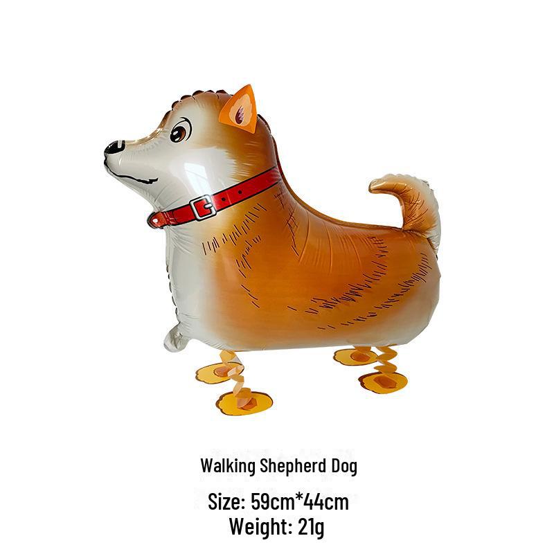 "Internet Celebrity Walking Balloons - Pig, Sheep, and Duck Designs for Night Markets"