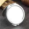 Mini Makeup Mirror Portable Pocket Round Square Heart Makeup Mirror Double-Sided Folding Cosmetic Mirror Female Gifts