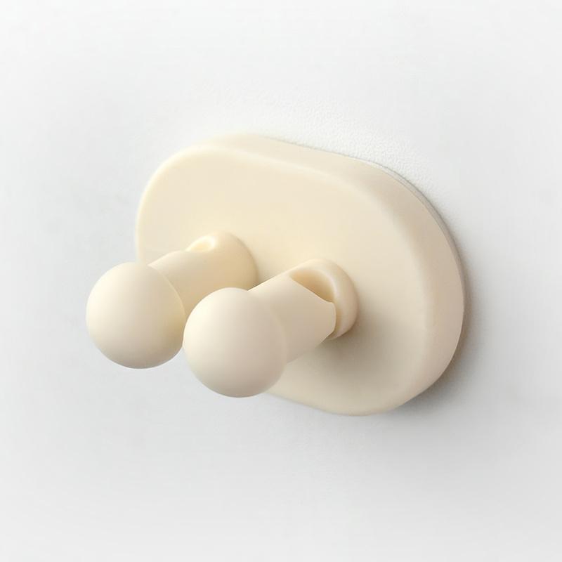 2 шт. силиконовый держатель для зубных щеток, многофункциональный крючок, крючки для бритвы, клейкий настенный крепёж для подвешивания кабеля с вилкой для полотенец, декоративный крючок