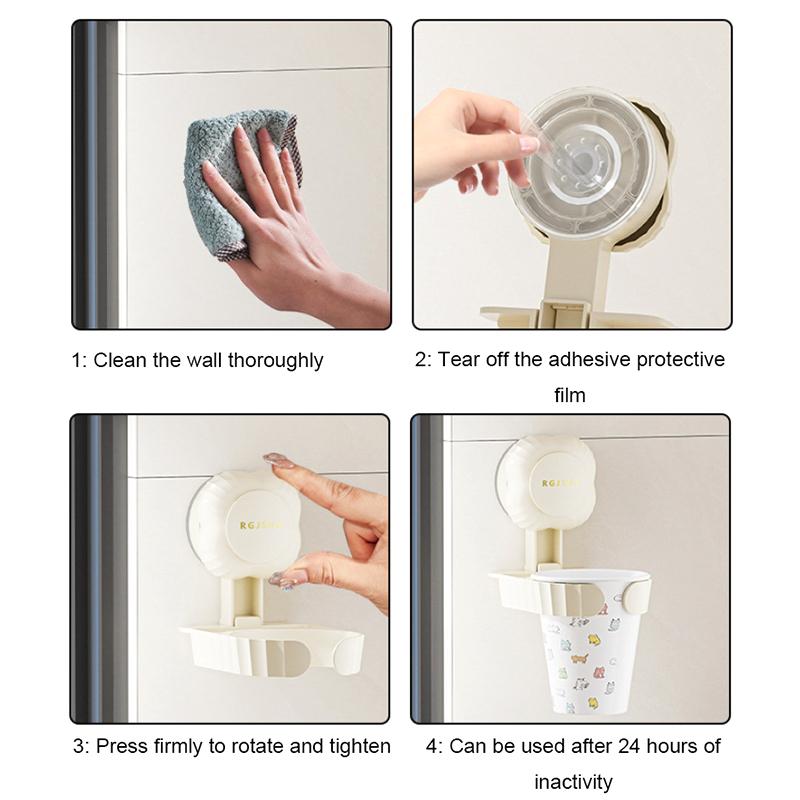 Присоска Подстаканник Портативный Защита от опрокидывания Спальня Фиксирующий зажим для чашки Многофункциональные Подставки для чашек для молочного чая и кофе