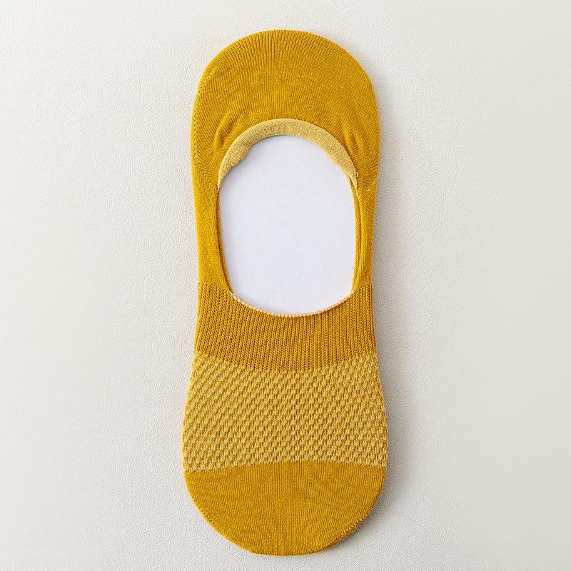 Мужские весенне-летние тонкие носки-следки 5A с антибактериальным дезодорирующим эффектом