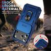 For iPhone 17 Pro Max Case TPU + PC Slide Camshield Kickstand Phone Cover