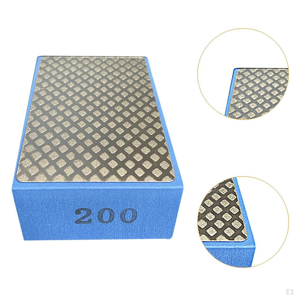 6x Hand Polishing Pads Professional Reusable, Easy To Use, Grinding Tool, Sanding Blocks for Metal