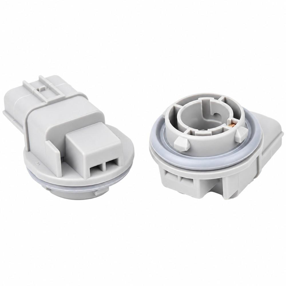2PCS Copper Terminals Brake Light Socket Holder 15.5mm Interface Bulb Plug Socket Vehicle Lighting