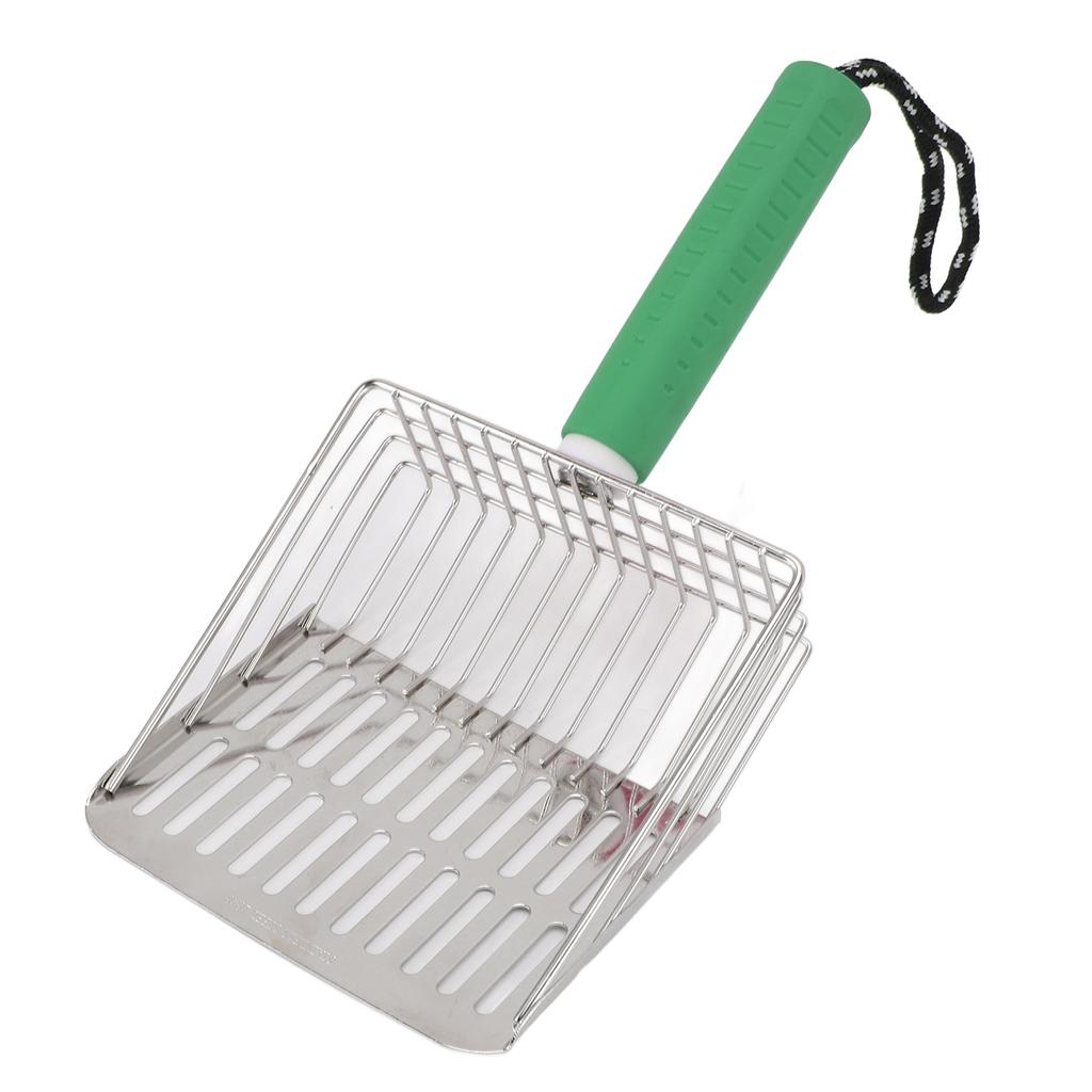 Cat Litter Scoop Detachable Handle Cat Litter Shovel Easy To Clean Stainless Steel Poop Scooper for Litter Box