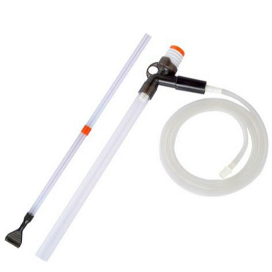 Manual Fish Tank Gravel Cleaner & Siphon Tube: Water Changer, Poop Sucker, Sand Washer, Silt Remover.