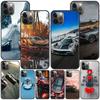Крутой чехол со спортивным автомобилем для Apple iPhone 15 11 14 Pro Max XR 13 12 Mini 7 8 Plus XS X, черный силиконовый чехол для телефона