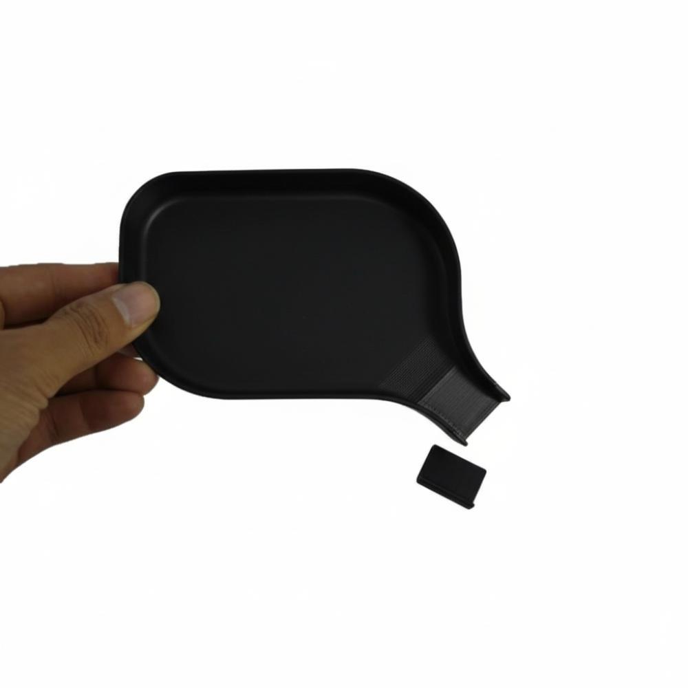 Plastic Funnel Tray with Barrier Plug Small Parts Tools Tray Screw Nut Storage