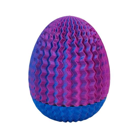 3D Printed Maze Egg Puzzle Box Brain Teaser Maze Egg Storage Box Dragon Egg Fidget Toy for Kids Adults Home Office Desk
