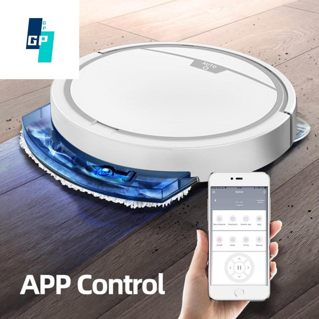 Household Automatic App Control Floor Sweep Vacuum Cleaner Water Tank Wet Dry Mop Robot Vaccum