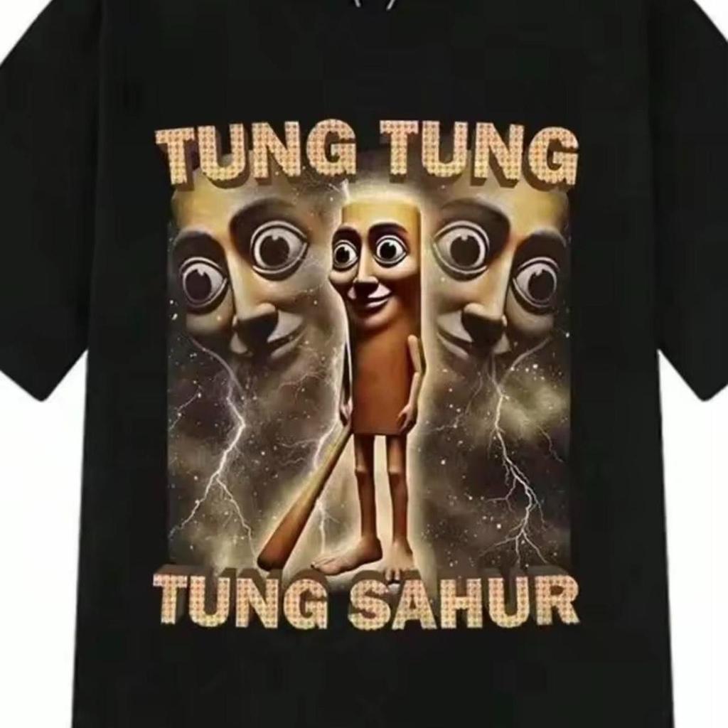 TUNG TUNG funny graphic tshirt, vintage funny tshirt Unisex T-Shirt