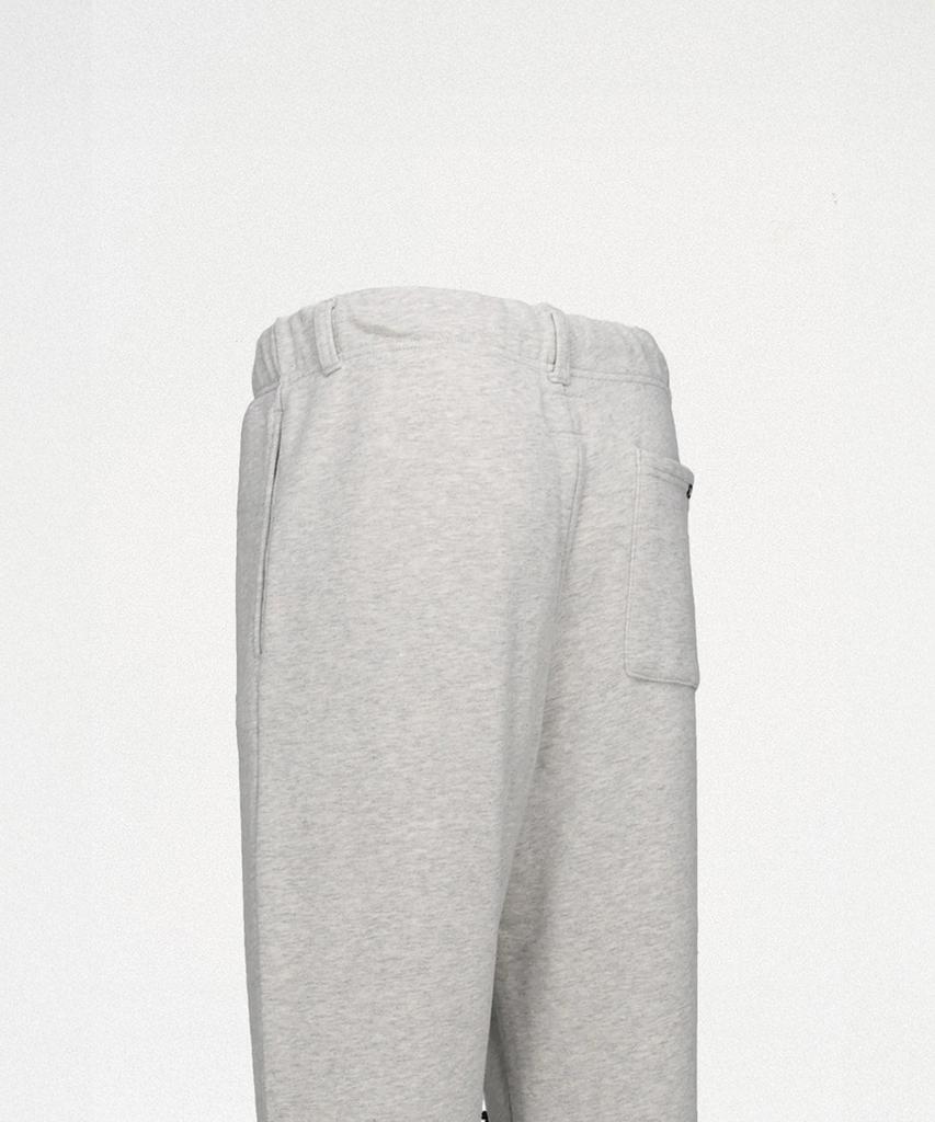 KAMIYA Girl Patch Bootcut Sweat Pants - Gray