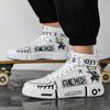 Parent-child Shoes Sneakers Anime Graffiti Skateboard Shoes Casual Shoes Parent Child Shoes 31-44