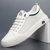 Новые мужские туфли из натуральной кожи, повседневная обувь, уличные трендовые туфли для скейтбординга на плоской подошве, летние дышащие кроссовки из коровьей кожи