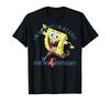 Nickelodeon Spongebob Squarepants Ready For My 4th Birthday T-Shirt