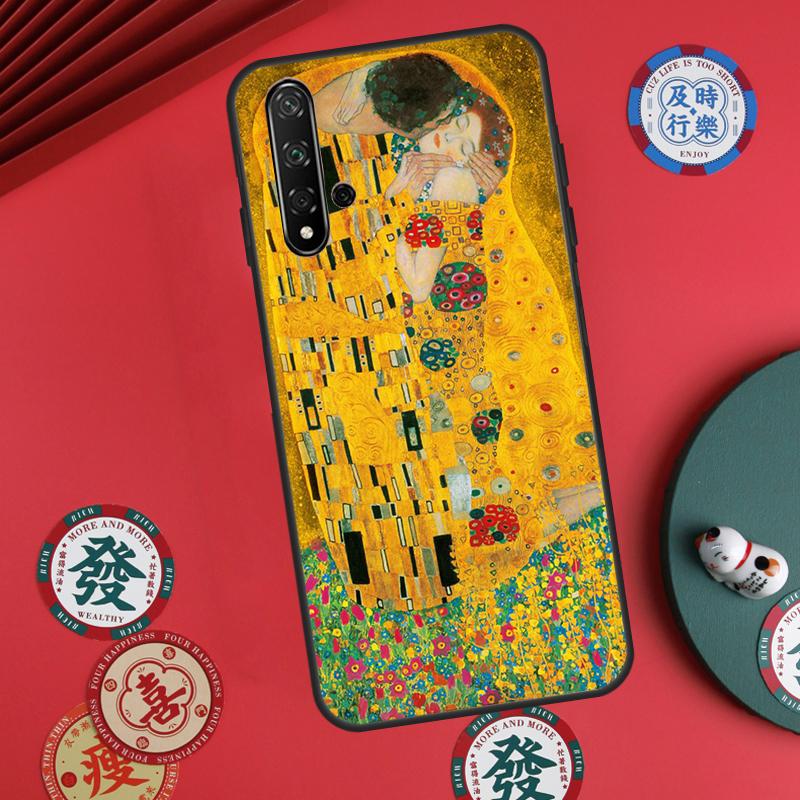 Звездная ночь Климт Поцелуй Для Huawei Nova 5T 10 9 SE 7i 8i 11i 12i Y73 Y90 Y70 Y72 Y61 Y91 P60 Pro P30 P40 Lite Чехол