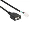 Car Usb Cable Adapter Extension Cable Adapter 4Pin 6Pin For Car Radio Stereo Auto Accessories