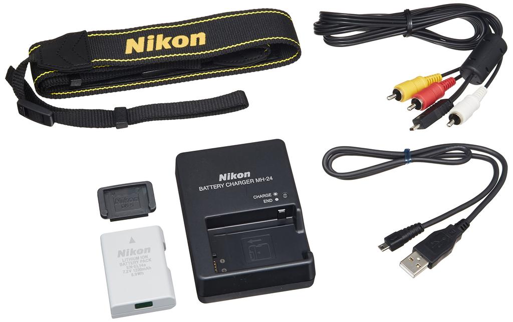 Nikon D5300 Digital SLR D5300BK [Refurbished] Camera, Black, 24MP, 3.2-inch LCD,