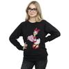 Disney Womens/Ladies Daisy Duck Love Heart Sweatshirt