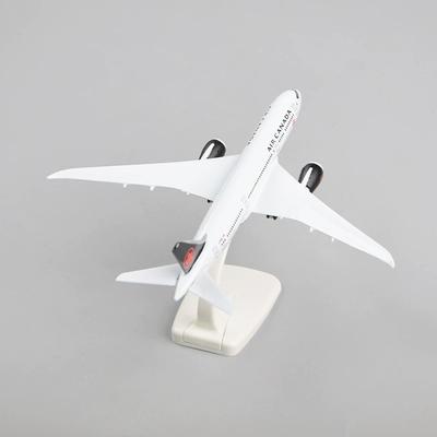 Canada Airlines Air B787 20 см Масштаб 1/400 Модель самолета из сплава с подставкой Декорация для авиационных энтузиастов Интерьер
