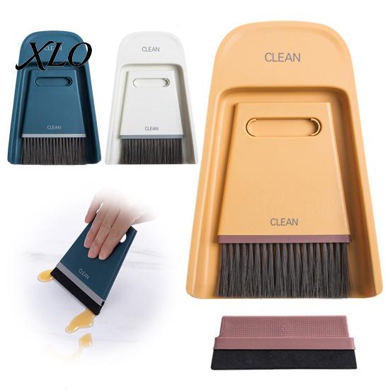 Household Table Cleaning Tool Small Broom And Dustpan Set, Desktop Keyboard Sofa Gap Handheld Countertop Sweeping Set Sweeper, Compact Scratch-Free