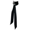 Long Ribbon Silk Scarf Elegant Hand Tied Neck Scarf Elegant Hair Scarf Women Dinner Party Hairband Fashion Hair Decors