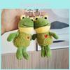Adorable Plush Frog Keychain Soft Stuffed Animal Bag Charm Cute Birthday Gift