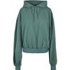 Sweatshirt - Urban Classics - Oversized - Vert - Femme - Col Capuche
