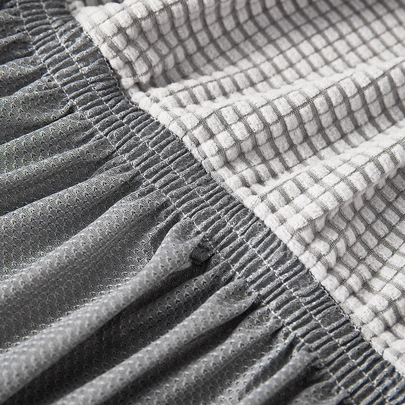 Флисовая ткань, бархатная жаккардовая сетка, без подлокотников, чехол для дивана-кровати с юбкой, чехол, встроенный чехол для дивана, моющийся эластичный