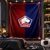 Wall Hanging Tapestry LOSC Lille FC Print Cloth for Living Room Bedroom Home Decor